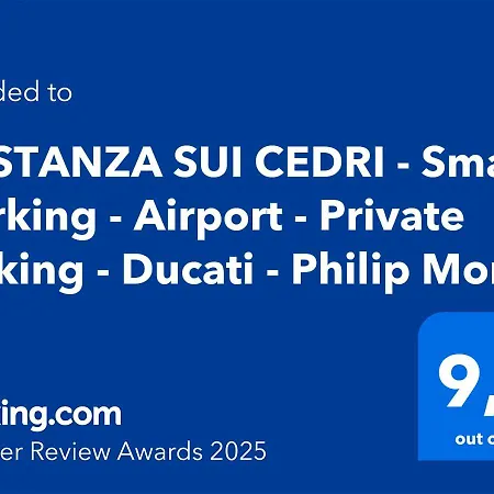 La Stanza Sui Cedri - Smart Working - Aeroporto Motor Valley Centro Apartamento